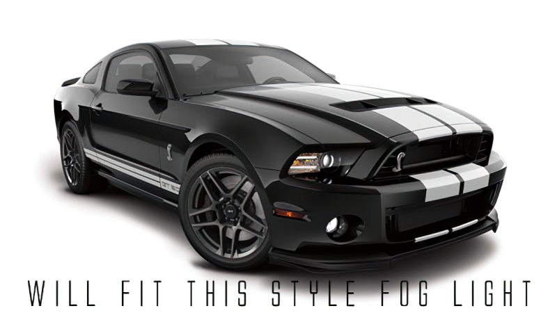 Ford Mustang Fog Light Halo Kit - ORACLE Lighting - Red - `13-`14